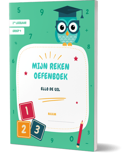 Mijn Reken Oefenboek 2de leerjaar (groep 4)