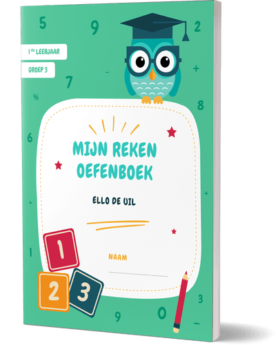 Mijn Reken Oefenboek 1ste leerjaar (groep 3)