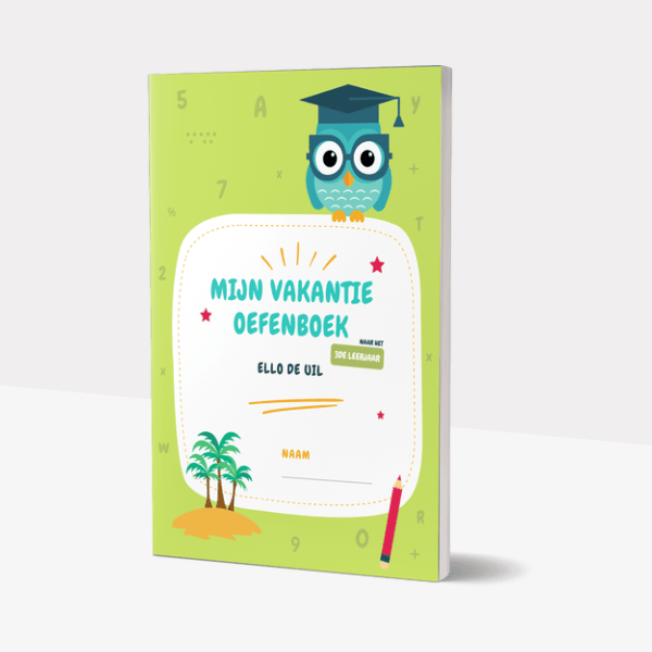 Mijn Vakantie Oefenboek 2de leerjaar cover