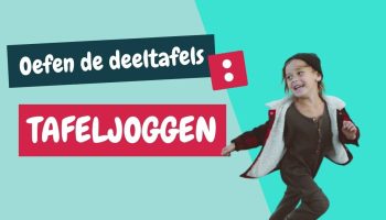 oefen de deeltafels tafeljoggen